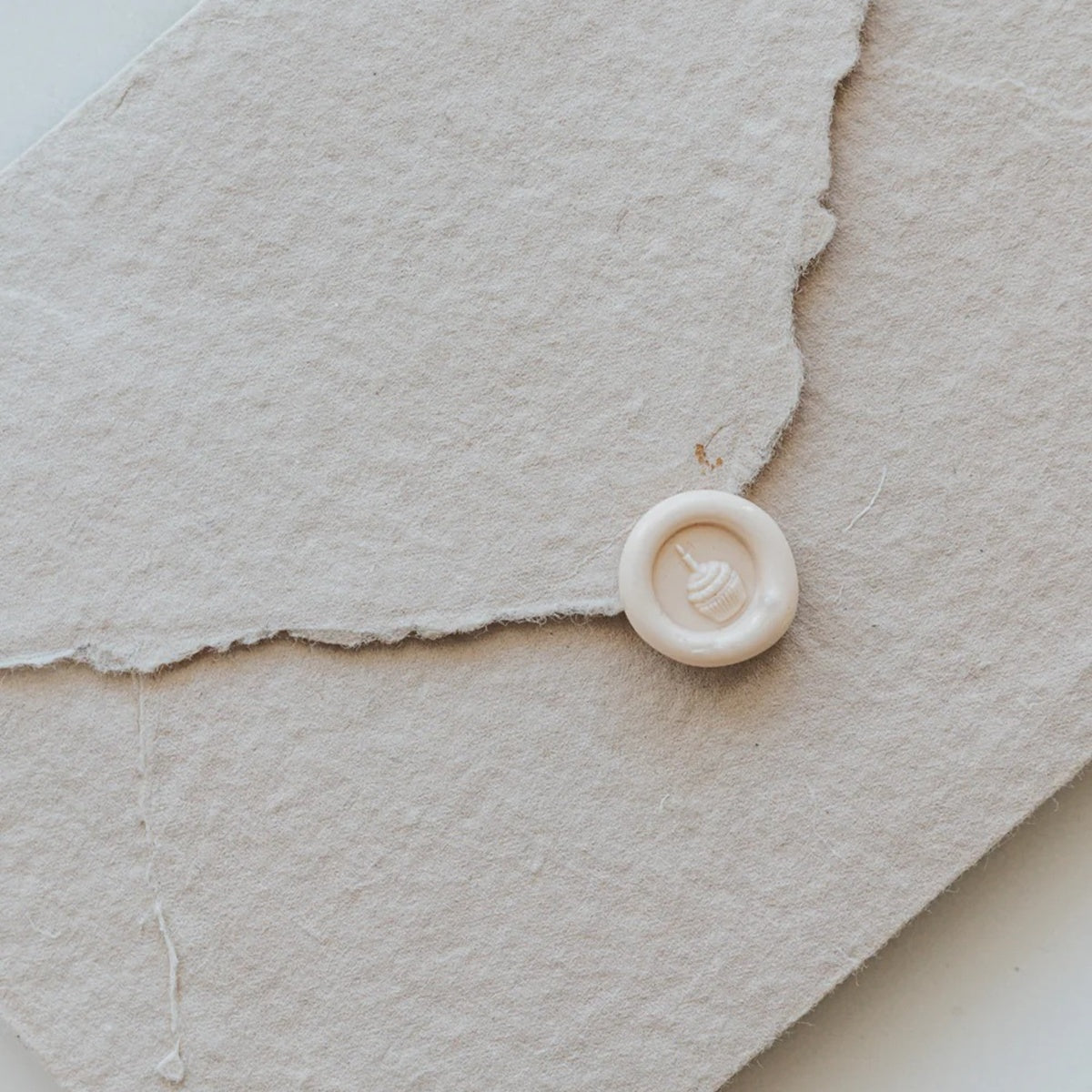 Written Word Calligraphy/シーリングスタンプ/Mini Wax Seal Head - Cupcake