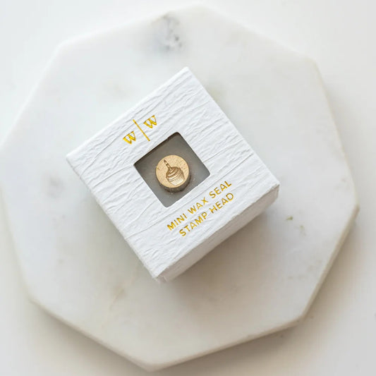 Written Word Calligraphy/シーリングスタンプ/Mini Wax Seal Head - Cupcake