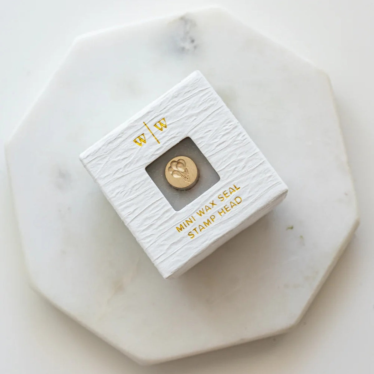 Written Word Calligraphy/シーリングスタンプ/Mini Wax Seal Head - Balloons