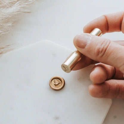 Written Word Calligraphy/シーリングスタンプ/Mini Wax Seal Head - Dove