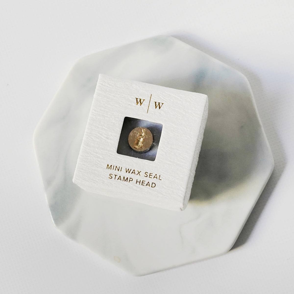 Written Word Calligraphy/シーリングスタンプ/Mini Wax Seal Head - Bunny