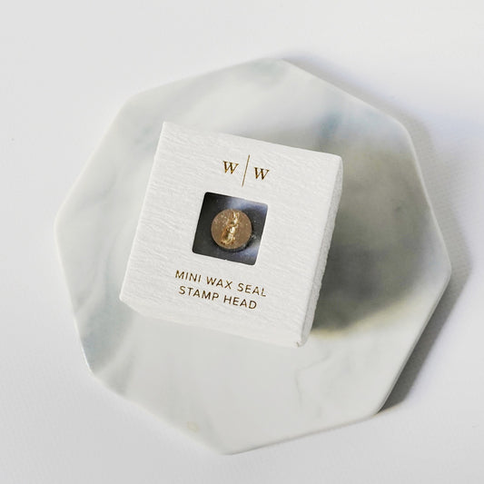 Written Word Calligraphy/シーリングスタンプ/Mini Wax Seal Head - Bunny