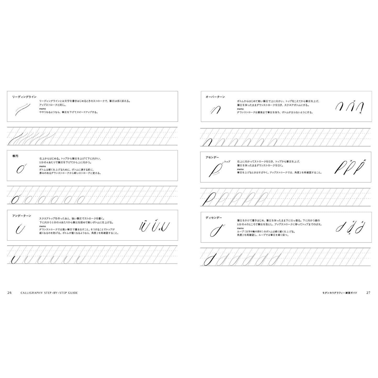 Karla Lim/カリグラフィー書籍/モダンカリグラフィー入門 - 美しい書き文字と自分だけの作品づくり