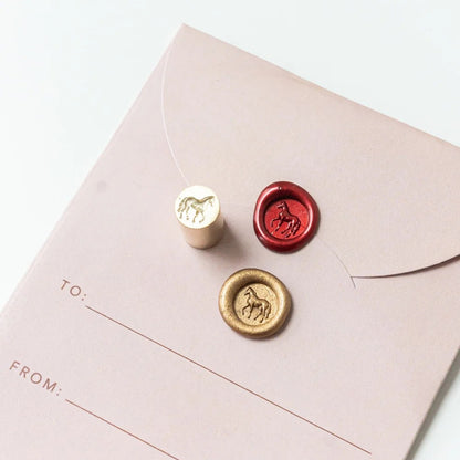 Written Word Calligraphy/Sealing Stamp/Mini Wax Seal Heads - Horse