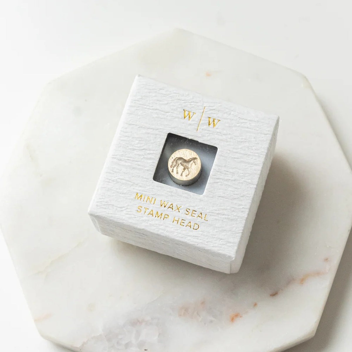 Written Word Calligraphy/Sealing Stamp/Mini Wax Seal Heads - Horse