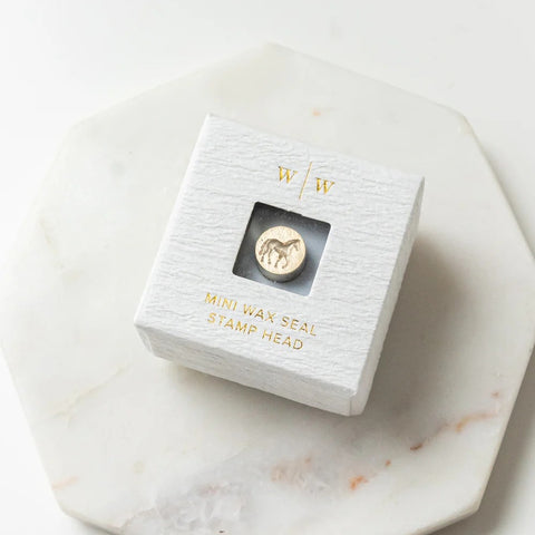 Written Word Calligraphy/Sealing Stamp/Mini Wax Seal Heads - Horse