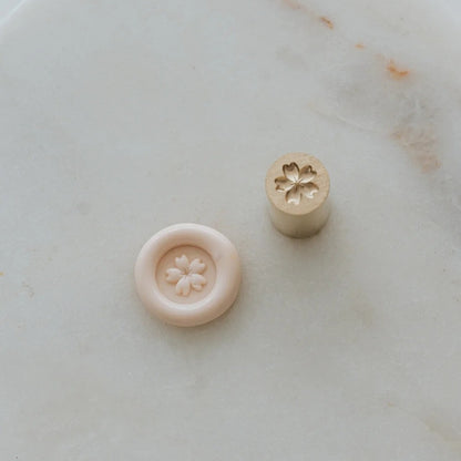 Written Word Calligraphy/Sealing Wax/Paper Tree Original Mini Wax Seal Heads - Sakura