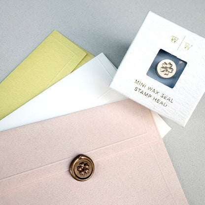 Written Word Calligraphy/Sealing Wax/Paper Tree Original Mini Wax Seal Heads - Sakura