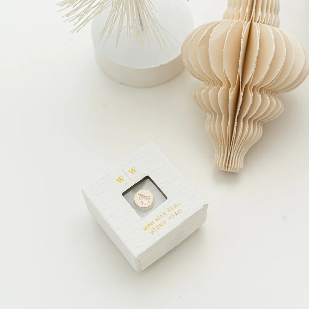 Written Word Calligraphy/シーリングスタンプ/Mini Wax Seal Head - Tree
