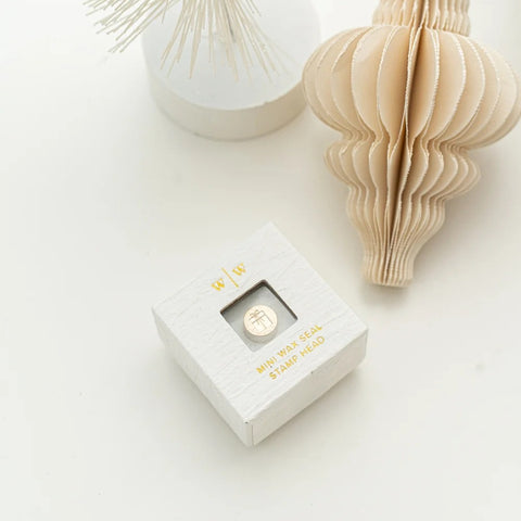 Written Word Calligraphy/シーリングスタンプ/Mini Wax Seal Head - Present