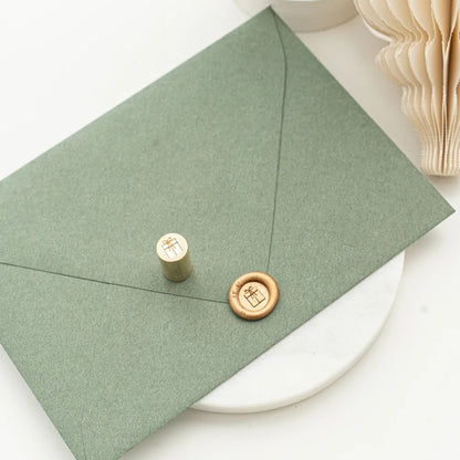 Written Word Calligraphy/シーリングスタンプ/Mini Wax Seal Head - Present